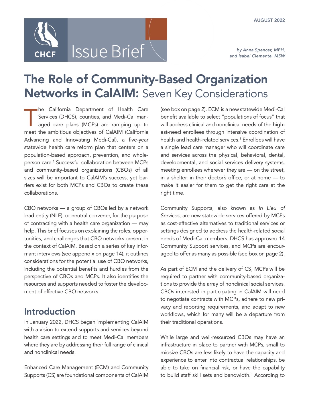 role-community-based-organization