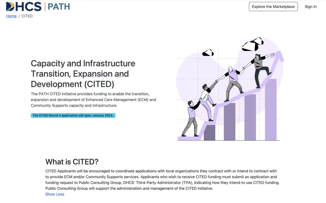 Capacity and Infrastructure Transition, Expansion and Development (CITED)